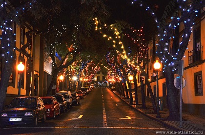 Рождество, Новый год, Мадейра, ночной рынок, 