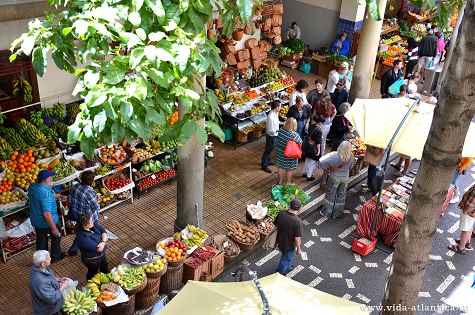 Рынок на Мадейре, меркаду-дош-лаврадореш, Фуншал, калсада, рынок труженников
